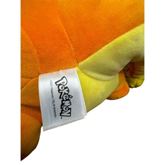 Pokemon Sleeping Orange Charmander Plush Toy Medium 23” - Picture 6 of 11